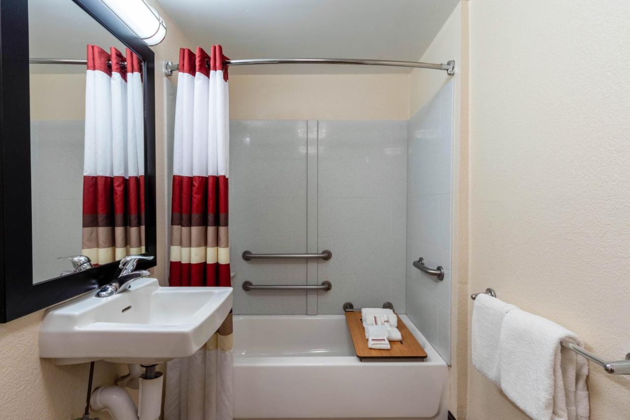 Premium King Room Disability Access Smoke Free (Upgraded Bedding & Snack) at Red Roof Inn PLUS+ El Paso East