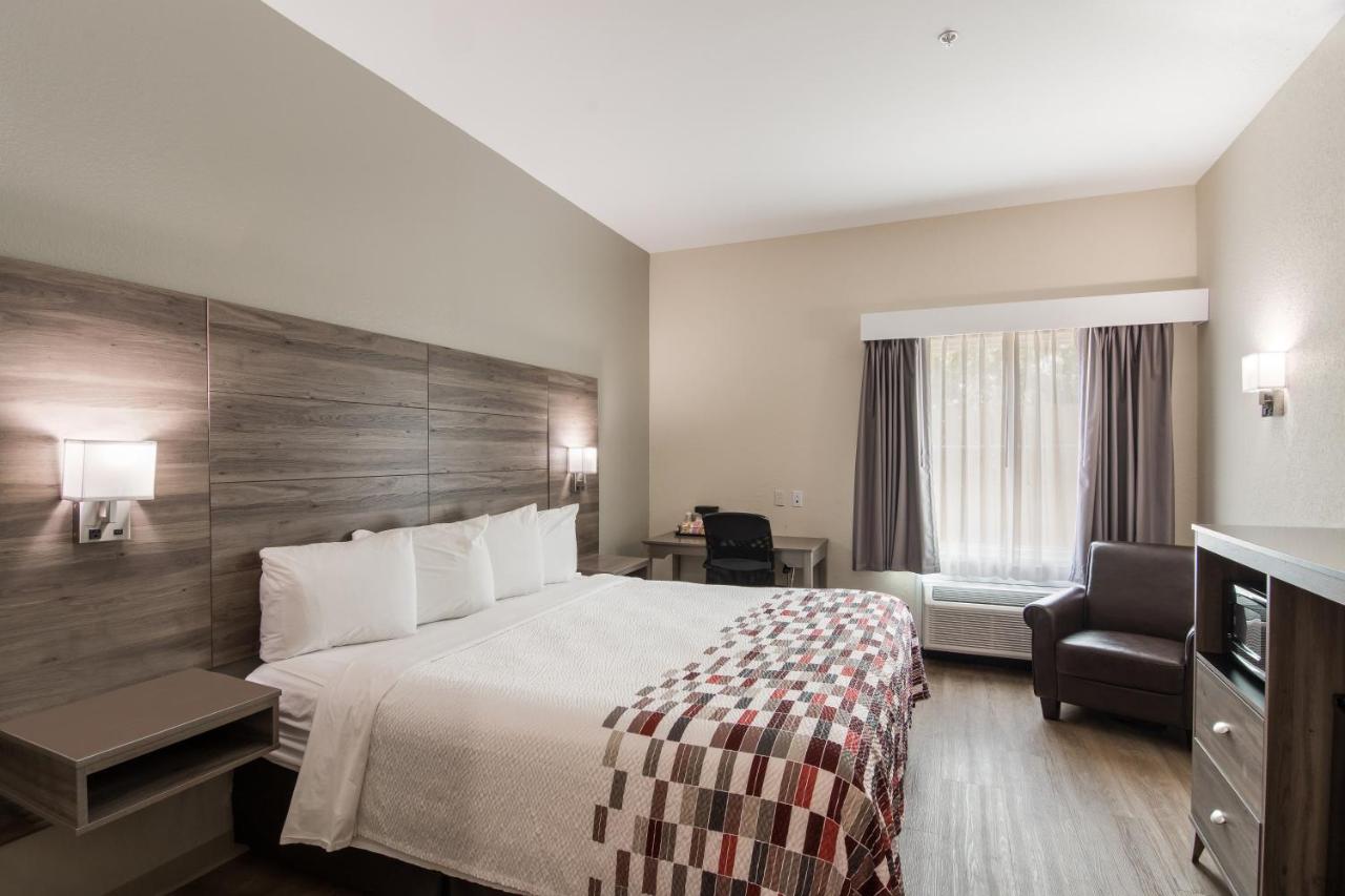 Superior King Room - Disability Access/Roll-In Shower Non-Smoking at Red Roof Inn Panama City