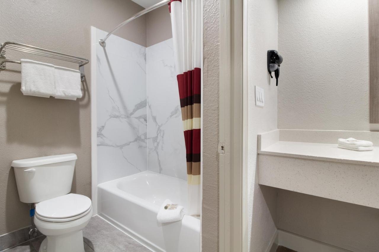 Premium Queen Room with Two Queen Beds Smoke Free at Red Roof Inn PLUS+ Galveston - Beachfront