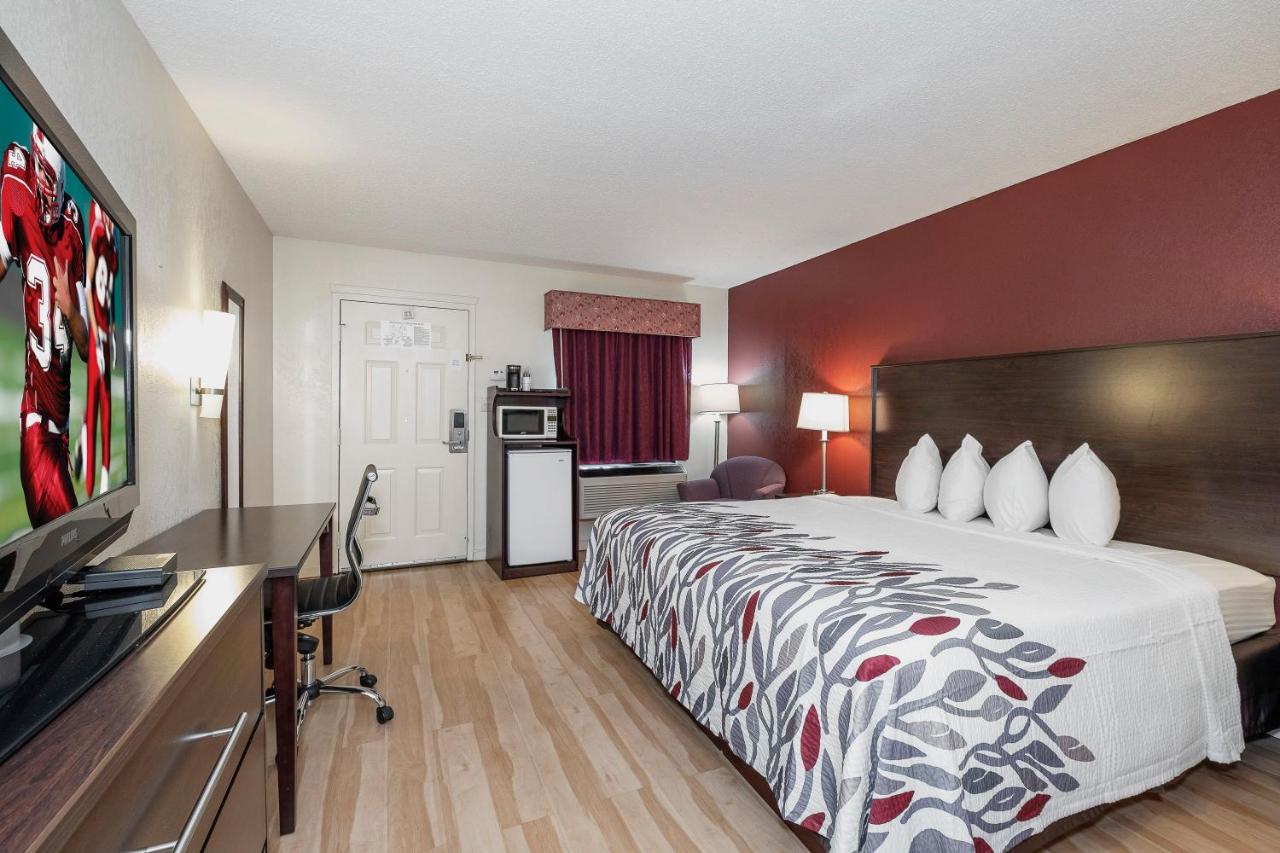 Deluxe King Room - Disability Access/Smoking at Red Roof Inn & Suites Rome