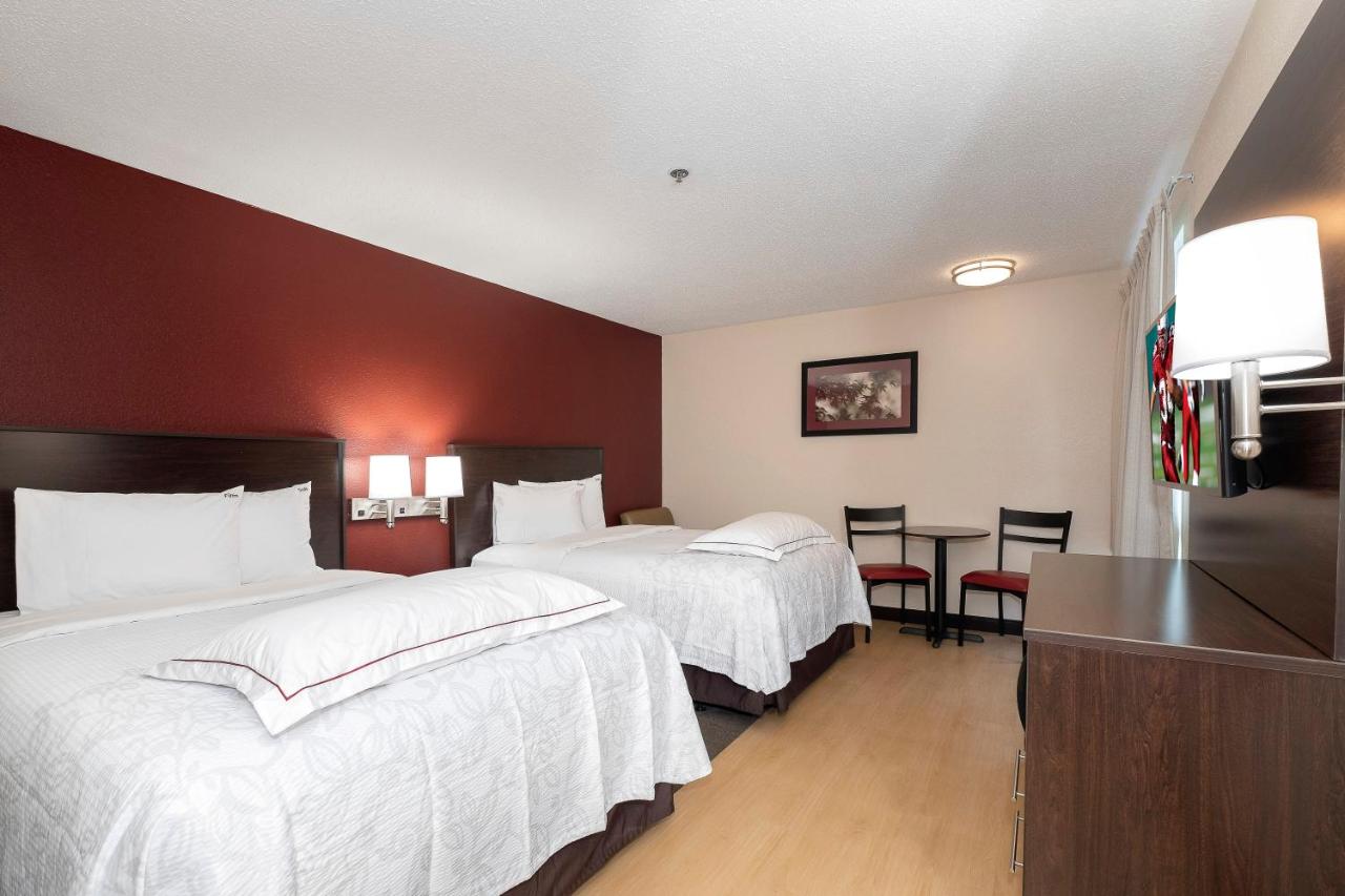 Premium Room with Two Double Beds Smoke Free (Upgraded Bedding and Snack Box) at Red Roof Inn PLUS+ Jacksonville - Southpoint