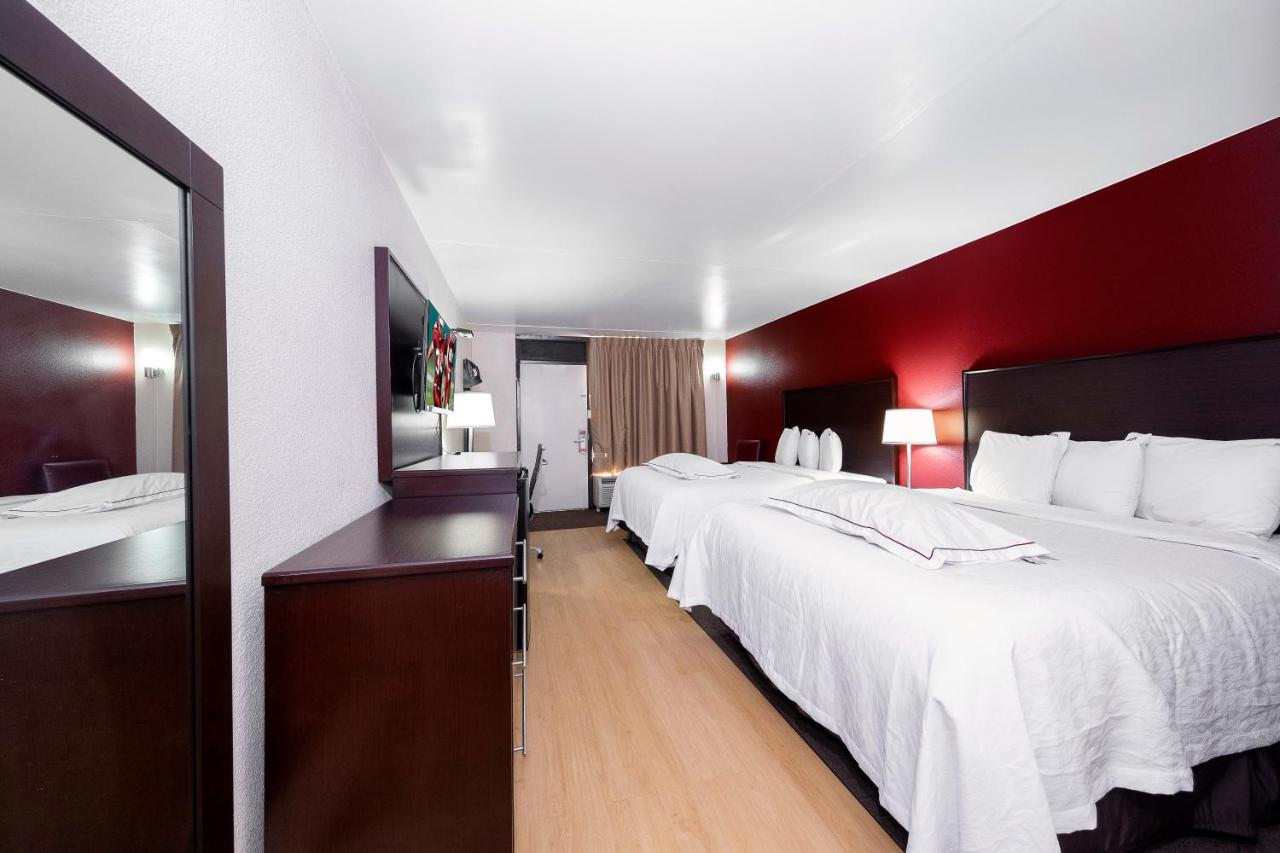 Premium Room with Two Queen Beds Smoke Free (Upgraded Bedding & Snack Box) at Red Roof Inn PLUS+ Huntsville - Madison