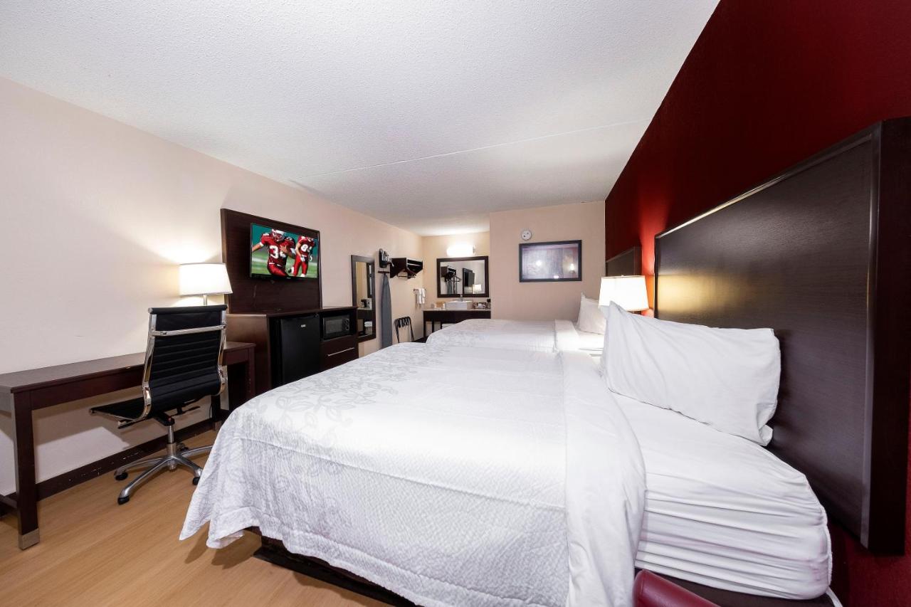 Deluxe Room with Two Queen Beds Smoke Free at Red Roof Inn PLUS+ Huntsville - Madison