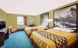 Room #33775749 at Super 8 by Wyndham Belgrade/Bozeman Airport