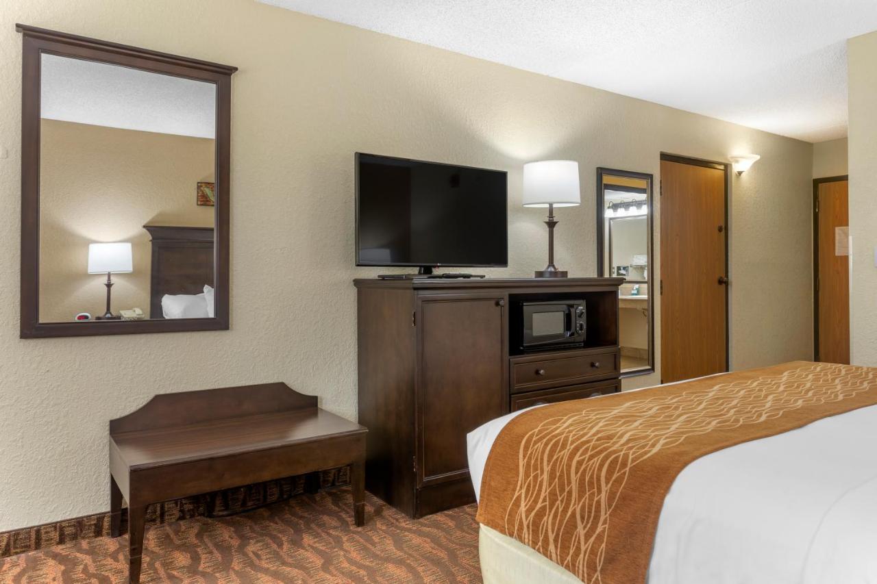 King Room with Roll-In Shower - Accessible/Non-Smoking at Comfort Inn at Thousand Hills