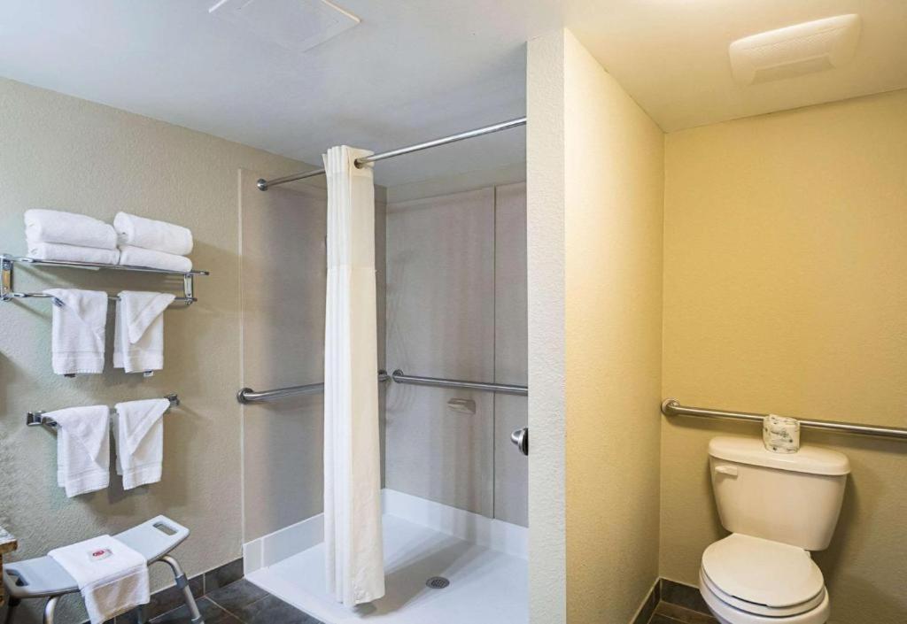 Queen Room with Roll-In Shower - Accessible/Non-Smoking at Econo Lodge Hagerstown