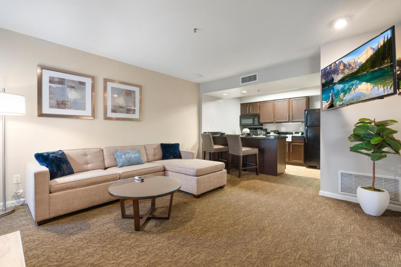 Two Bedroom Suite - Full Kitchen at Chase Suites Hotel Brea-Fullerton