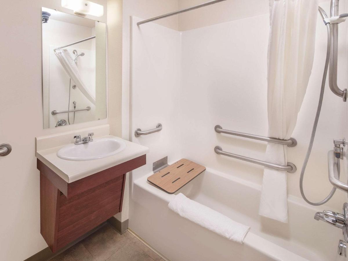 Standard Double Room with Roll-In Shower - Disability Access/Non-Smoking at WoodSpring Suites Louisville Clarksville