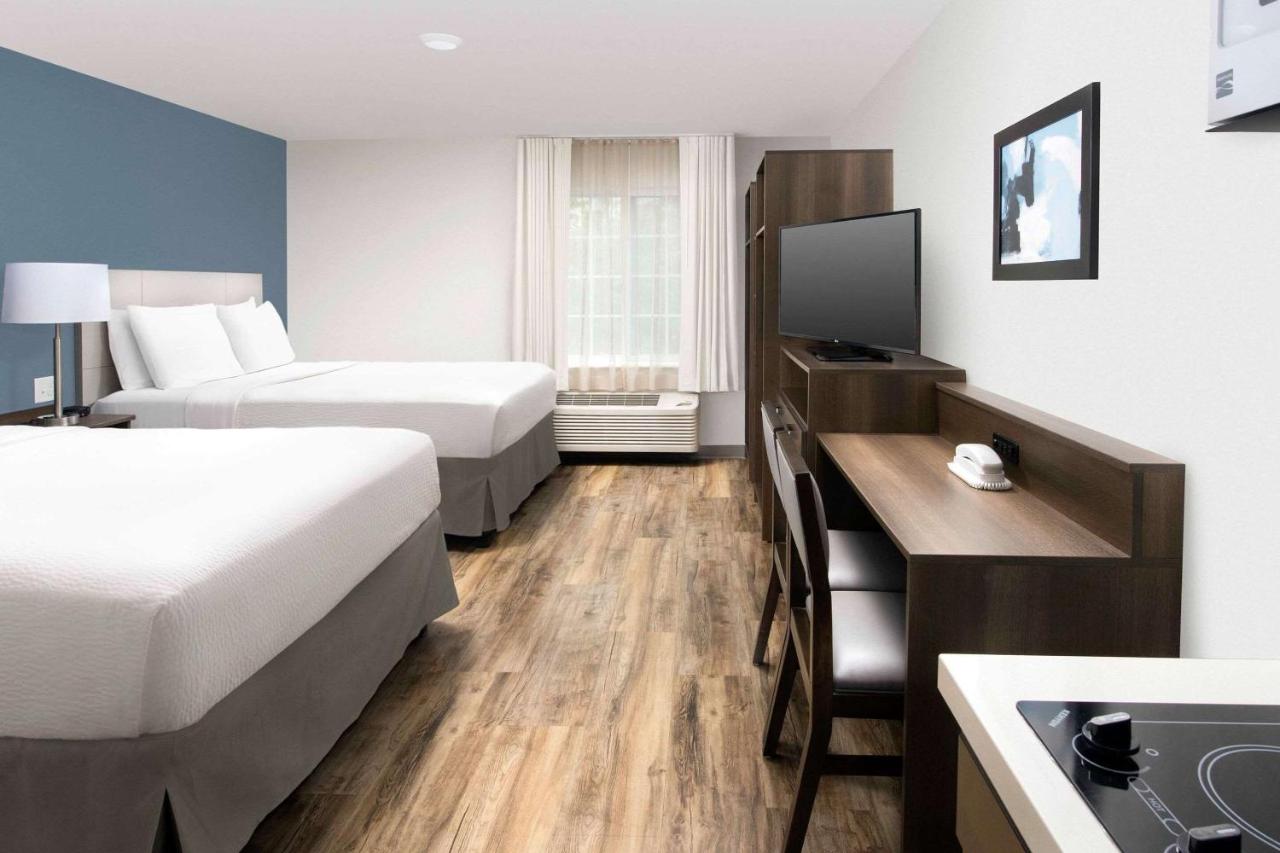 Standard Queen Room with Two Queen Beds - Non-Smoking at WoodSpring Suites Austin South Central I-35