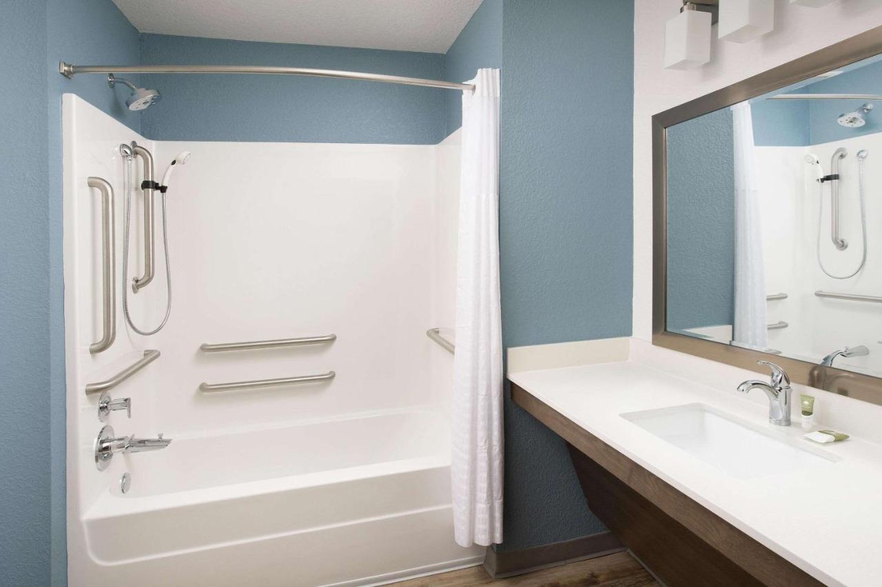 Queen Room with Two Queen Beds - Accessible/Non-Smoking at WoodSpring Suites Austin South Central I-35