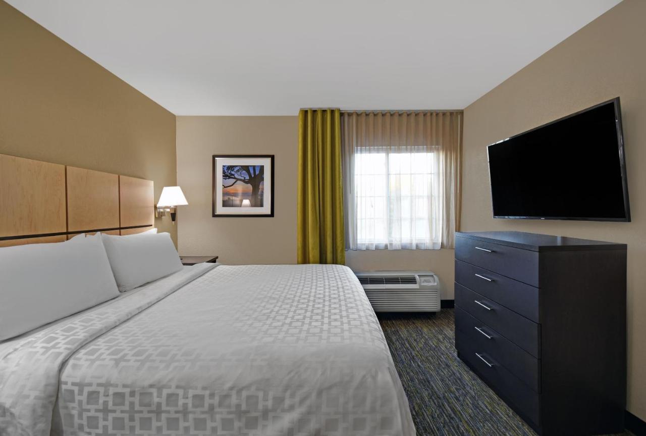 One-Bedroom King Suite with Mobility Accessible Roll-In Shower at Candlewood Suites Sumter by IHG