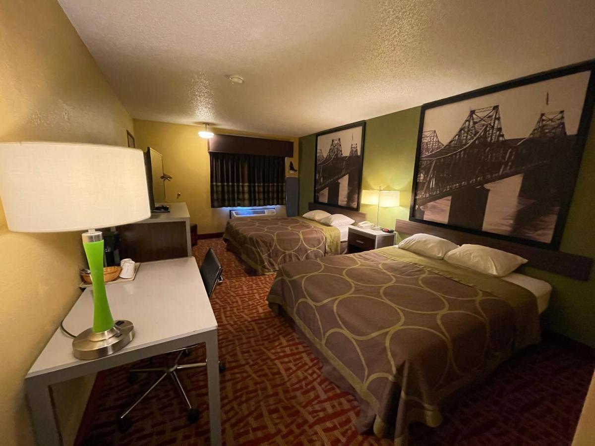 QQ1 Queen Room with Two Queen Beds - Smoking at Super 8 by Wyndham Van Buren/Ft. Smith Area