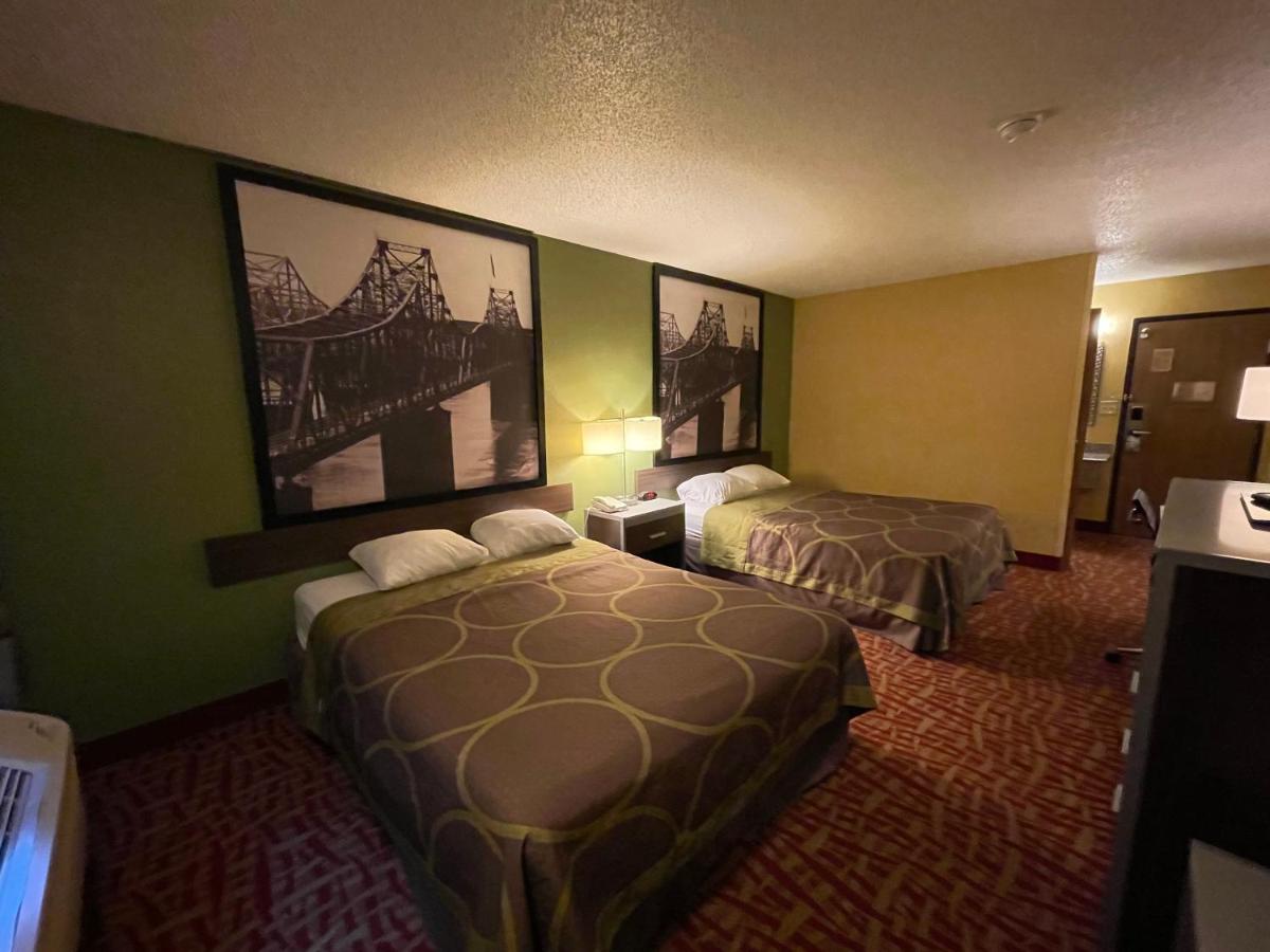 Queen Room with Two Queen Beds - Non-Smoking at Super 8 by Wyndham Van Buren/Ft. Smith Area