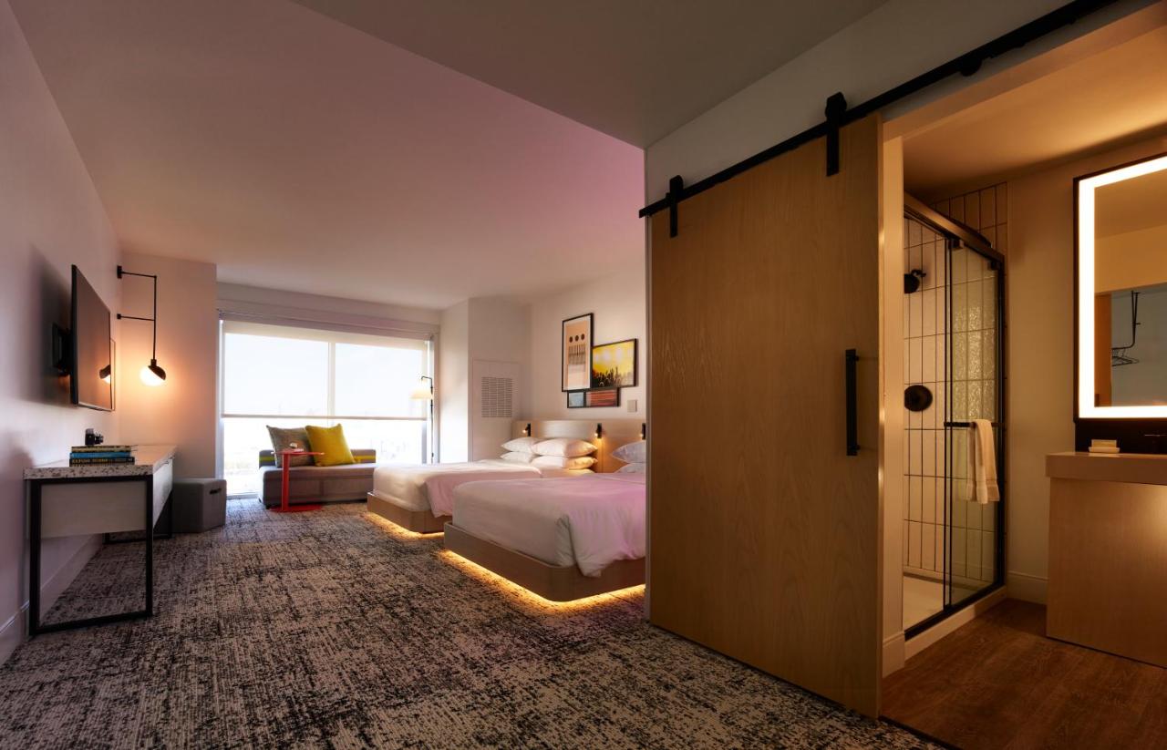 Standard Queen Room with Two Queen Beds at Reverb by Hard Rock Downtown Atlanta