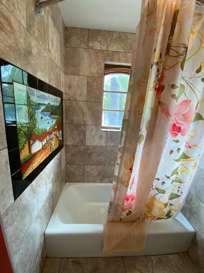 King Suite with Balcony at Villa Rosa Inn