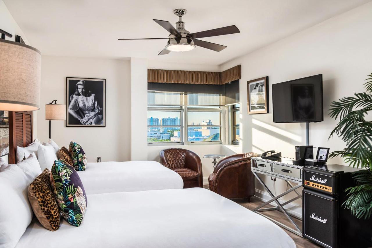 Double Room with Two Double Beds - City View at The National Hotel Miami Beach