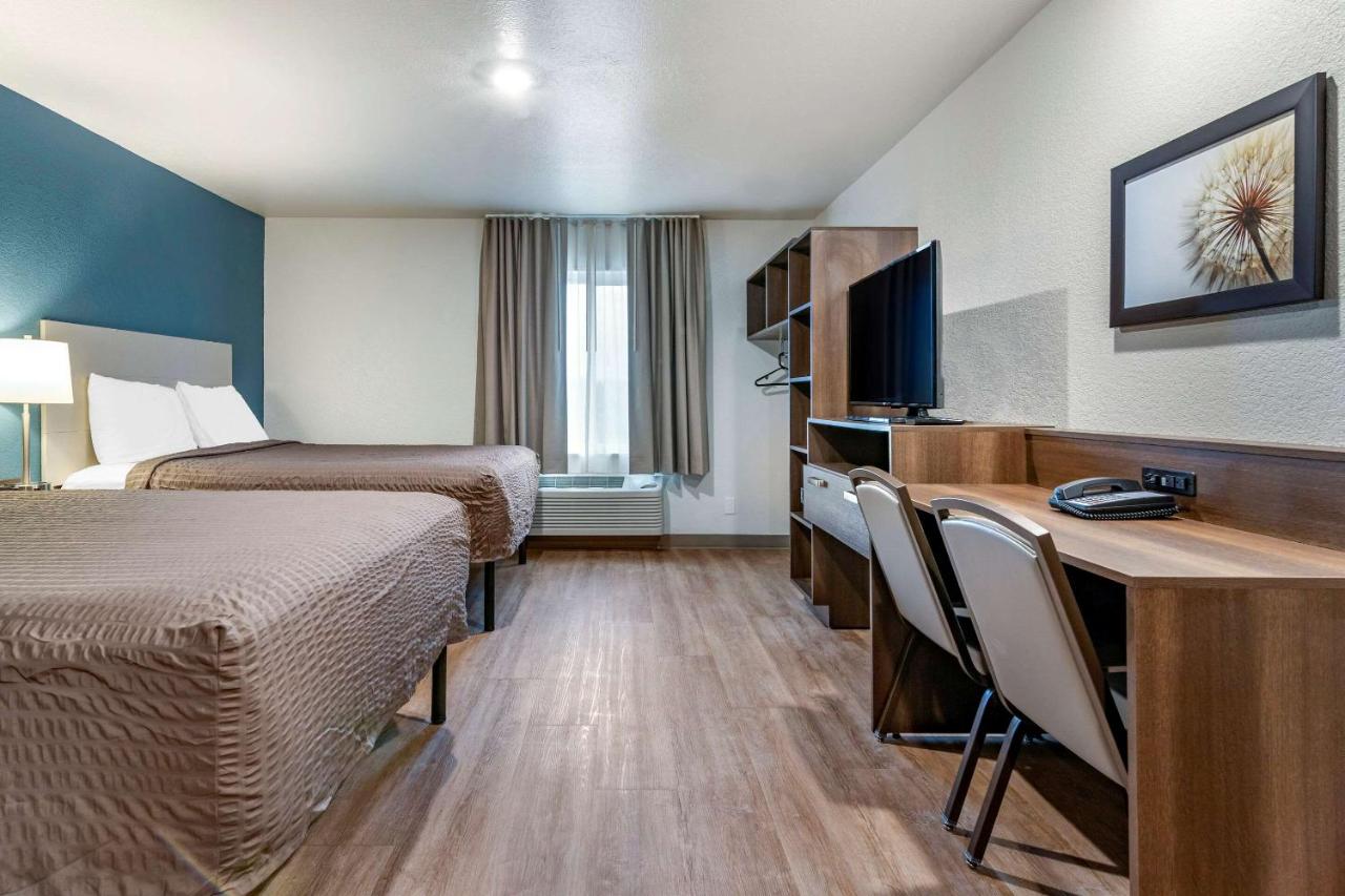 Queen Room with Two Queen Beds and Tub - Accessible/Non-Smoking at WoodSpring Suites Brunswick