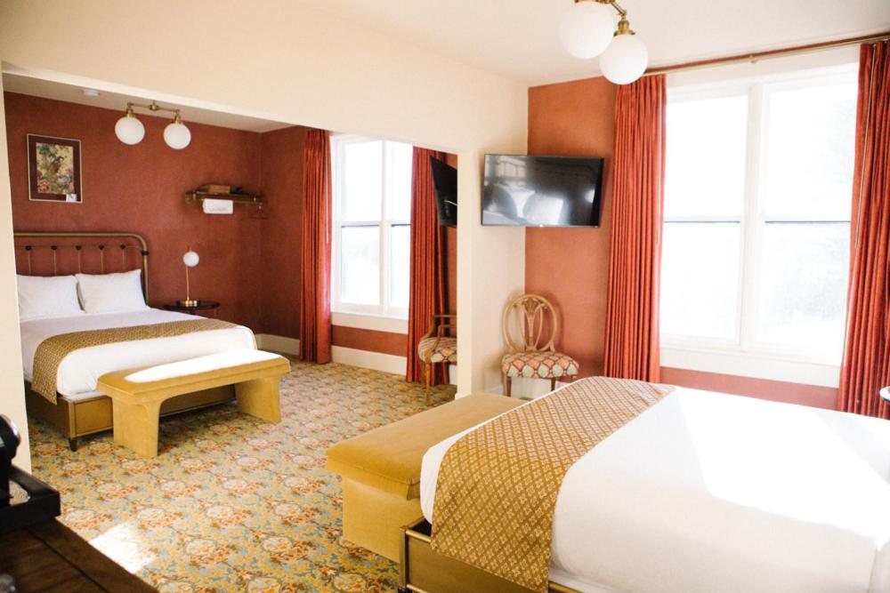 Queen Room with Two Queen Beds at Belvada Hotel