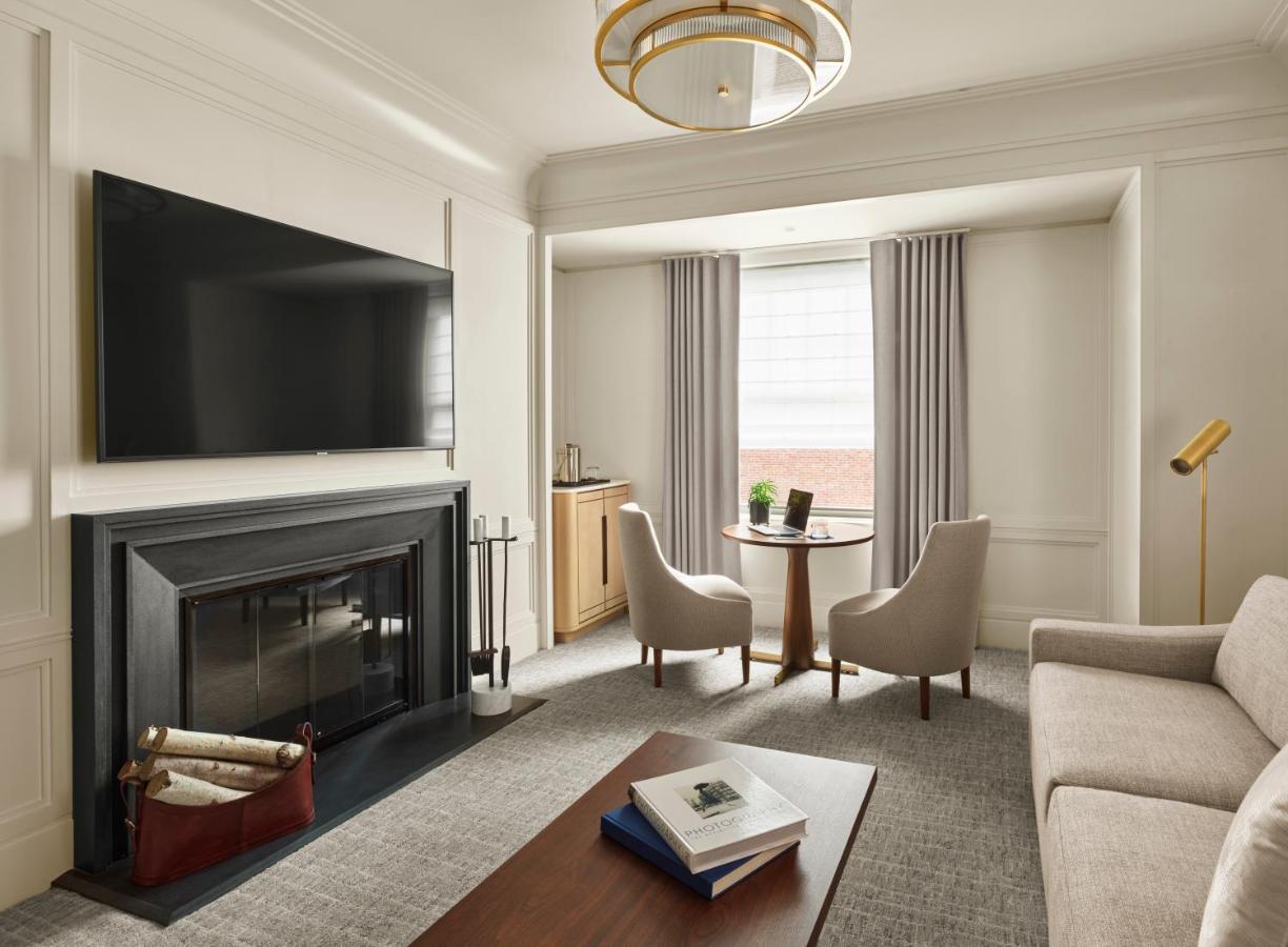 Deluxe King Suite at The Newbury Boston