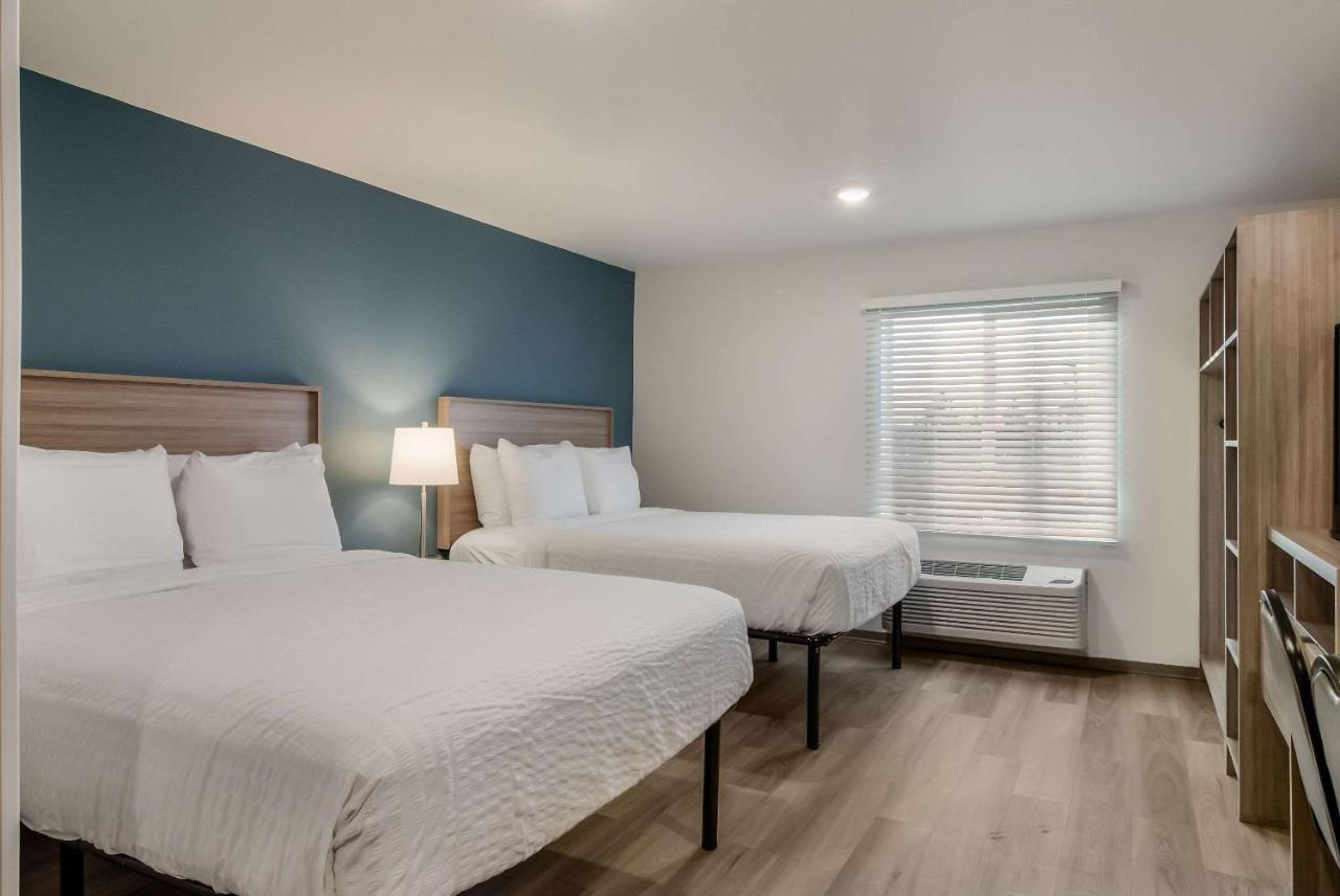 Queen Room with Two Queen Beds and Tub - Accessible/Non-Smoking at WoodSpring Suites Tacoma - Lakewood