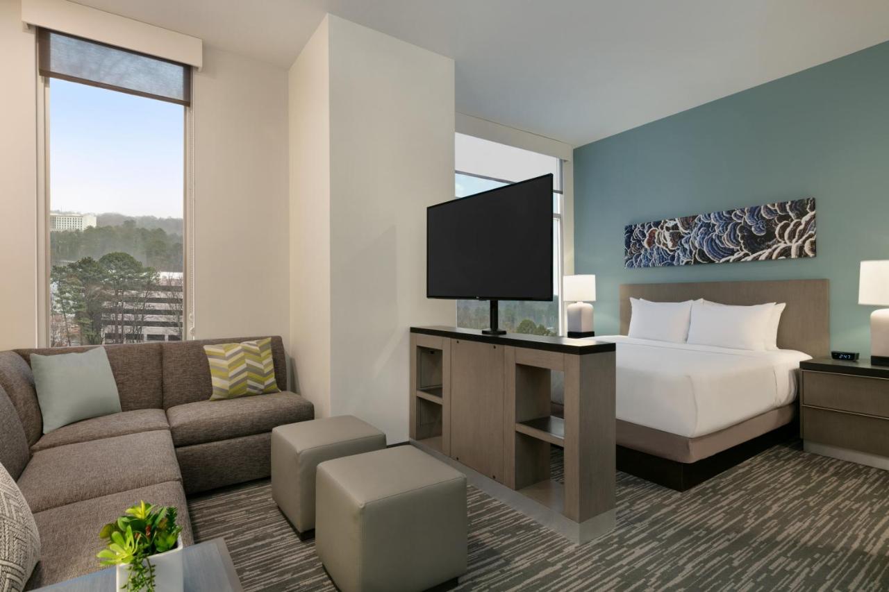 King Studio Accessible with Kitchen/Ada Tub at Hyatt House Atlanta / Perimeter Center