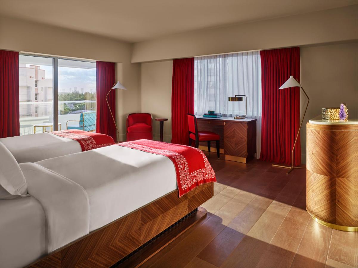 Twin Room with Bay View at Faena Miami Beach