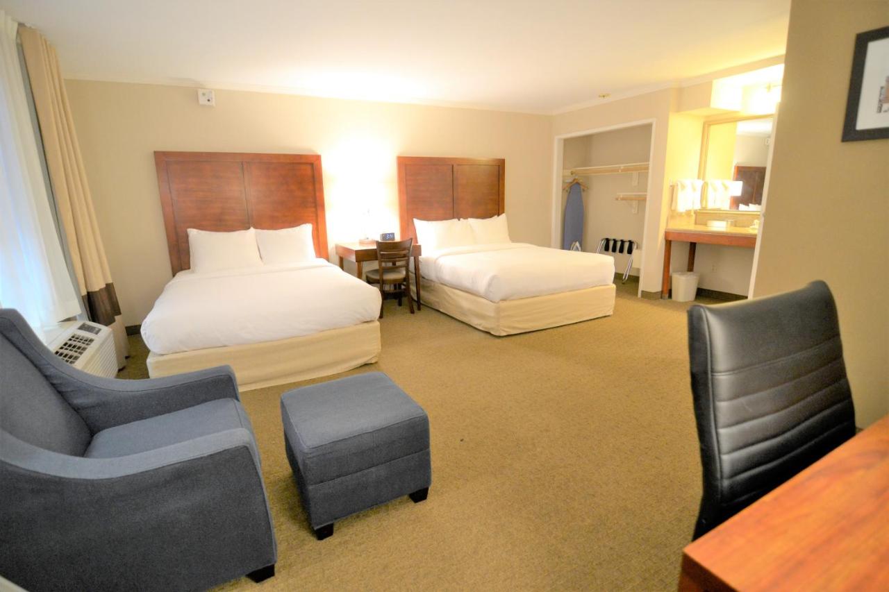 Standard Room, 2 Queen Beds, Accessible, Roll-In Shower, Non Smoking, Courtyard View at Comfort Inn Santa Monica - West Los Angeles