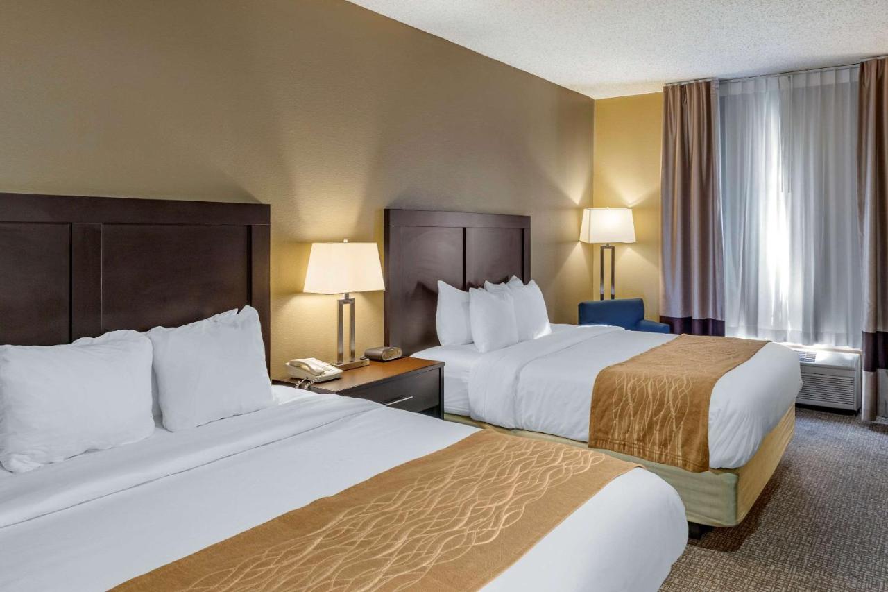 Queen Room with Two Queen Beds - Non-Smoking at Comfort Inn Evanston I-80