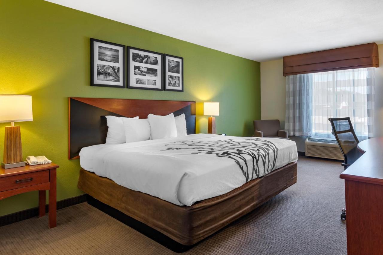 King Room with Roll-In Shower - Accessible/Non-Smoking at Sleep Inn & Suites Stockbridge Atlanta South
