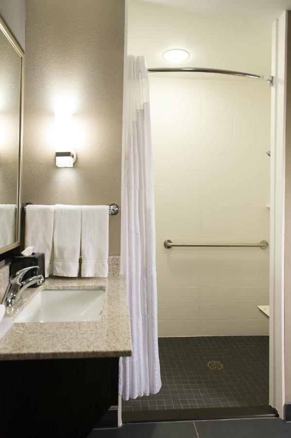 King Suite - Mobility Access Roll in Shower - Non-Smoking at Holiday Inn Express & Suites Madison Central by IHG