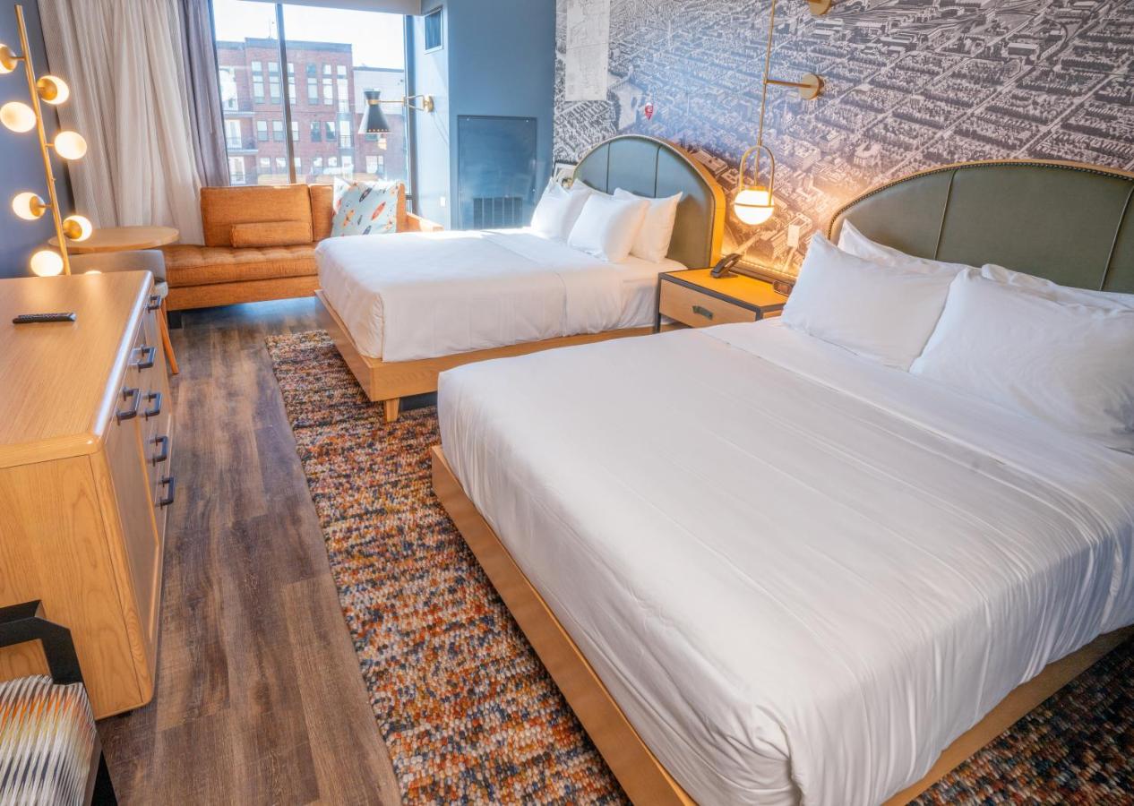 Queen Room with Two Queen Beds - Non-Smoking at Hotel Indigo Columbus at Riverfront Place by IHG