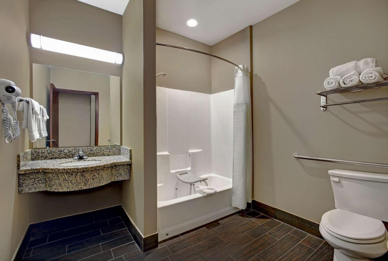 Queen Room with Two Queen Beds - Disability Access - Non-Smoking at Studio 6 Odessa, TX