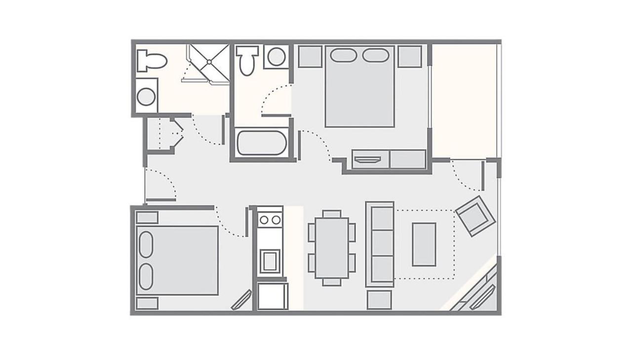 Deluxe Two Bedroom Suite at Bluegreen Vacations Odyssey Dells Resort