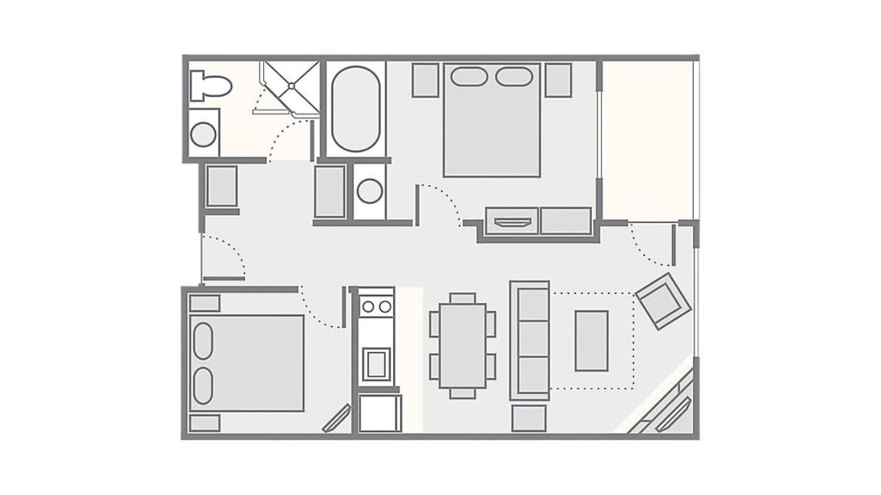 Two Bedroom Suite - Disability Accessible at Bluegreen Vacations Odyssey Dells Resort