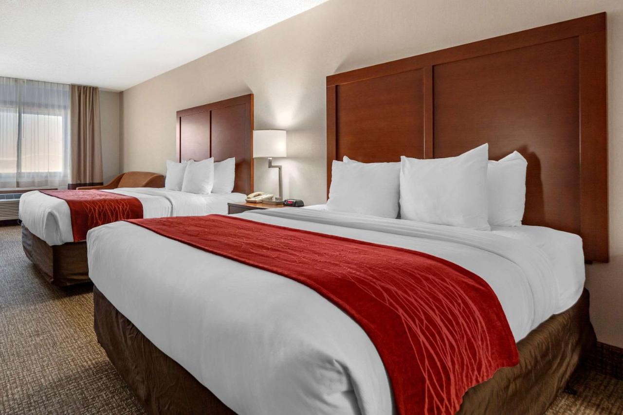 Queen Room with Two Queen Beds - Non-Smoking at Comfort Inn Grand Island North