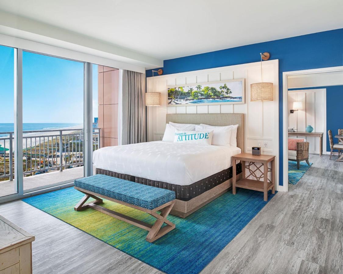 King Bed Suite Ocean Front Corner Accessible at Margaritaville Jacksonville Beach