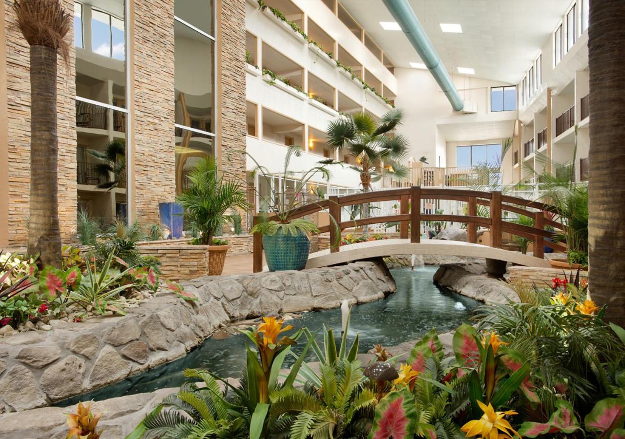Atrium Exterior 1 Queen (petite room) at Quality Inn Oceanfront