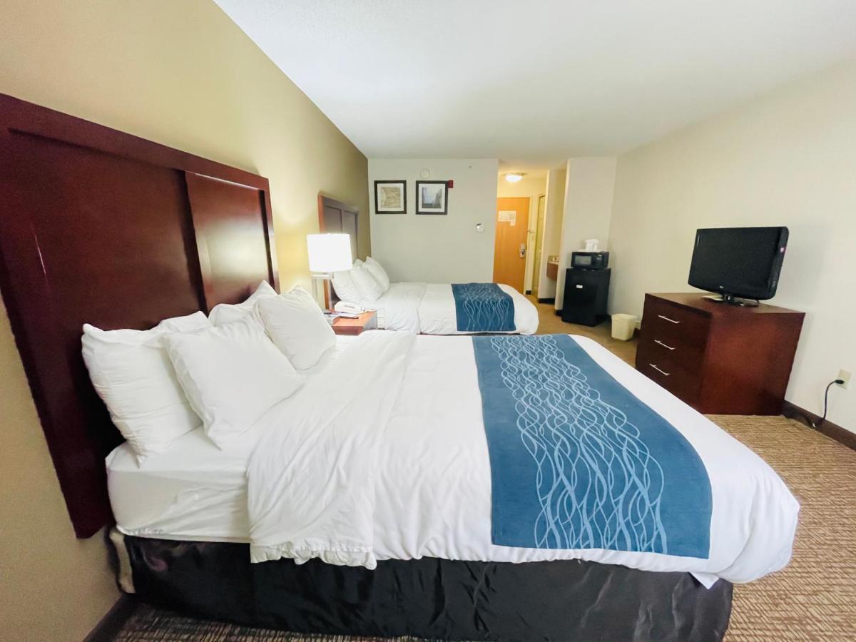 Standard Double Room with Two Double Beds and Tub - Accessible/Non-Smoking at Comfort Inn Downtown - University Area