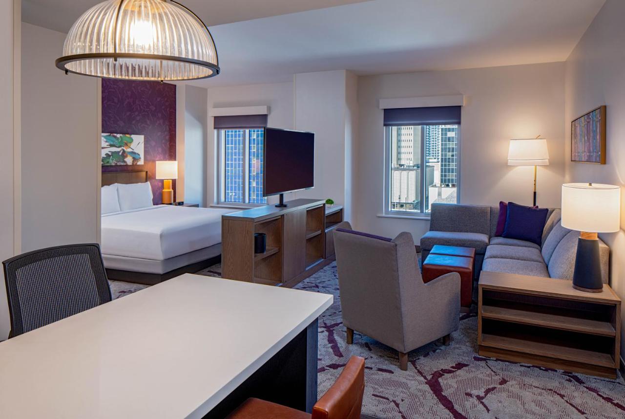King Studio with Kitchen and Sofa Bed at Hyatt House Tampa Downtown