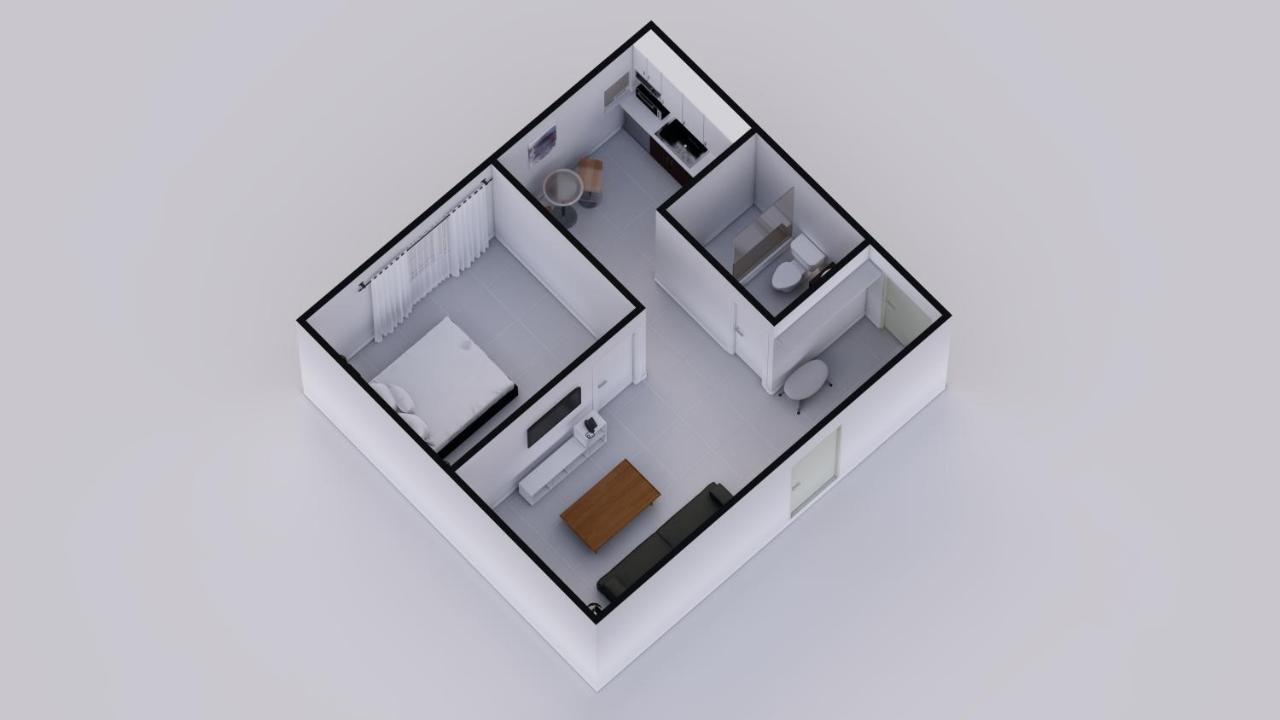 Deluxe One Bedroom Suite with Kitchen at Hotel Belleza