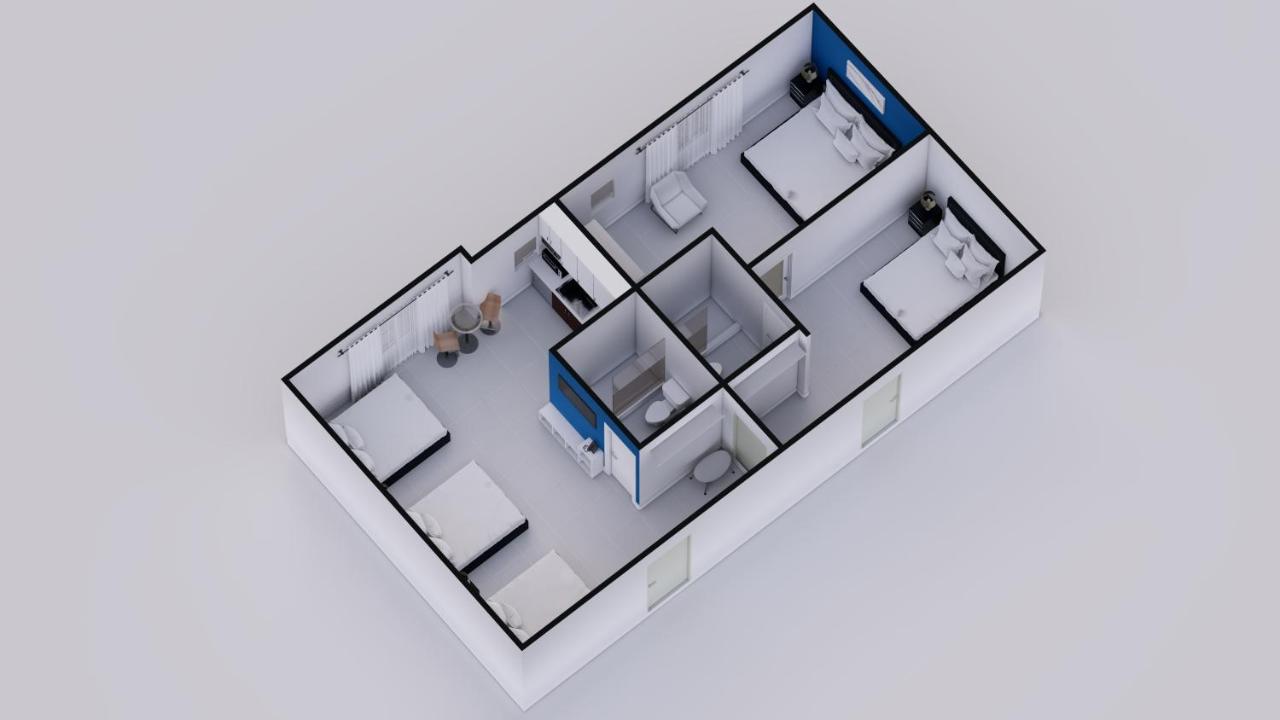 Premium Group Suite Two-Bath with Kitchen at Hotel Belleza