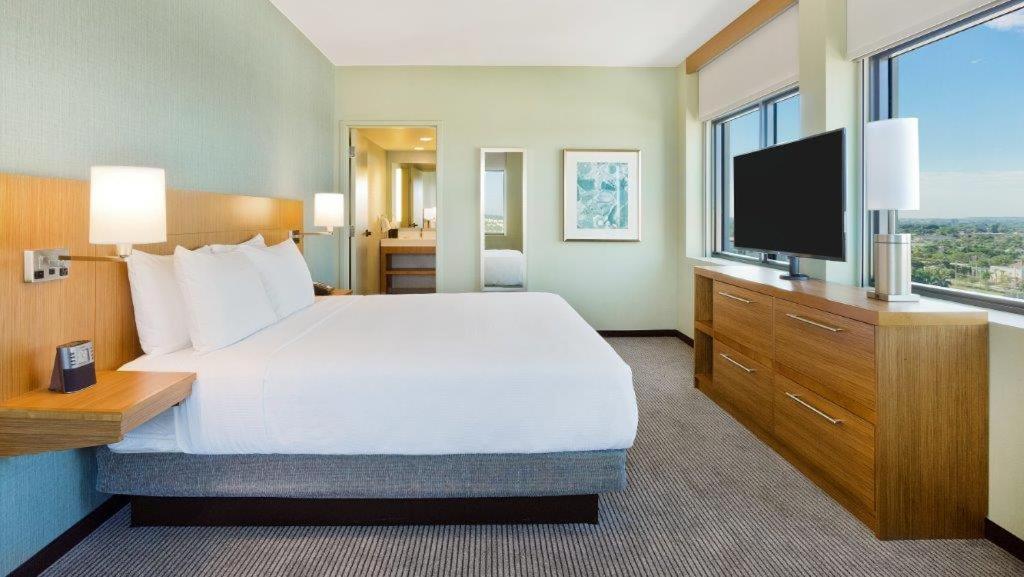 One-Bedroom King Suite with Sofa Bed at Hyatt Place Boca Raton/Downtown