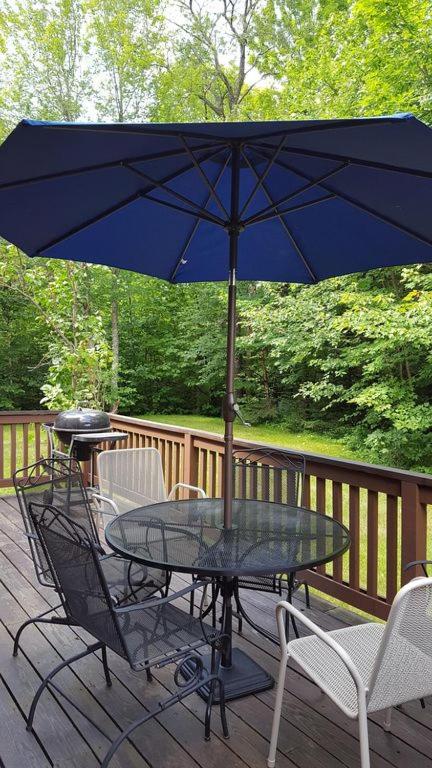 | O1 Slopeside Bretton Woods cottage with AC, large patio and private yard Walk to slopes