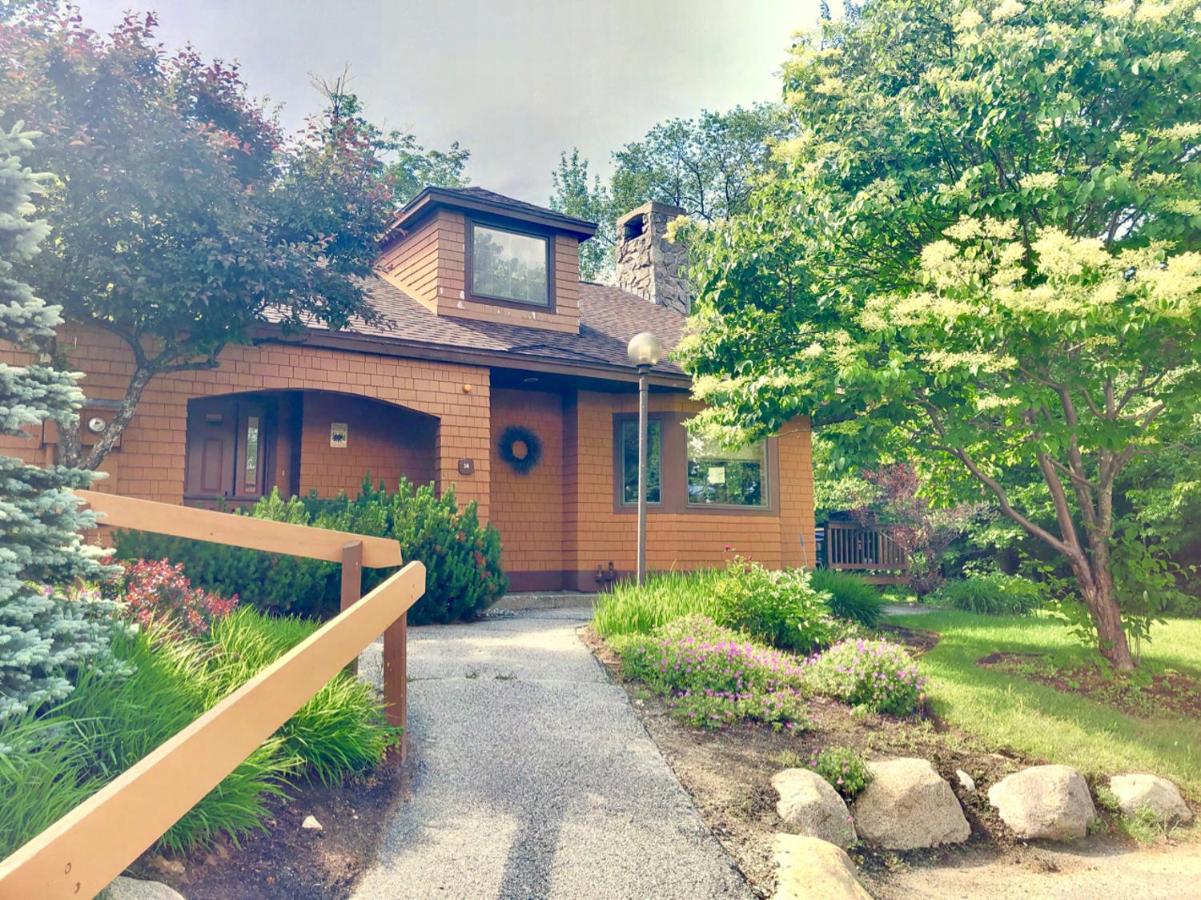 | O1 Slopeside Bretton Woods cottage with AC, large patio and private yard Walk to slopes