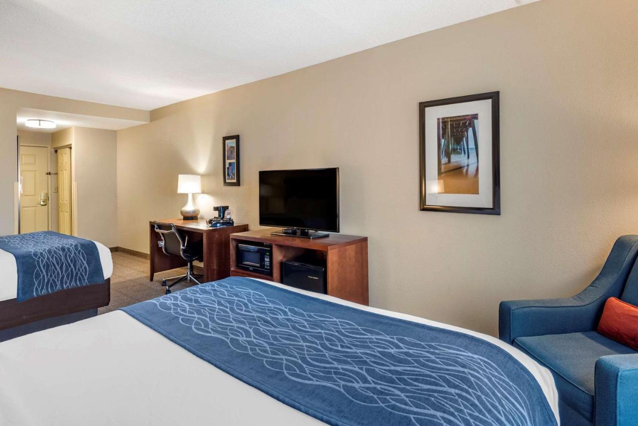 Queen Room with Two Queen Beds - Non-Smoking at Comfort Inn & Suites Virginia Beach - Norfolk Airport