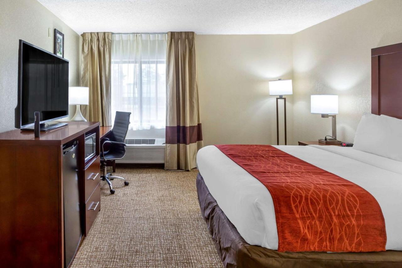 Queen Room with Roll-In Shower - Accessible/Non-Smoking at Comfort Inn Hoffman Estates - Schaumburg