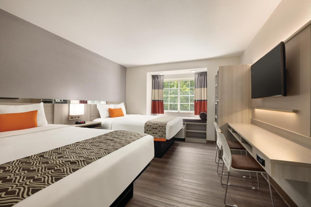 Queen Room with Two Queen Beds - Mobility Access/Non-Smoking at Microtel Inn & Suites by Wyndham Raleigh