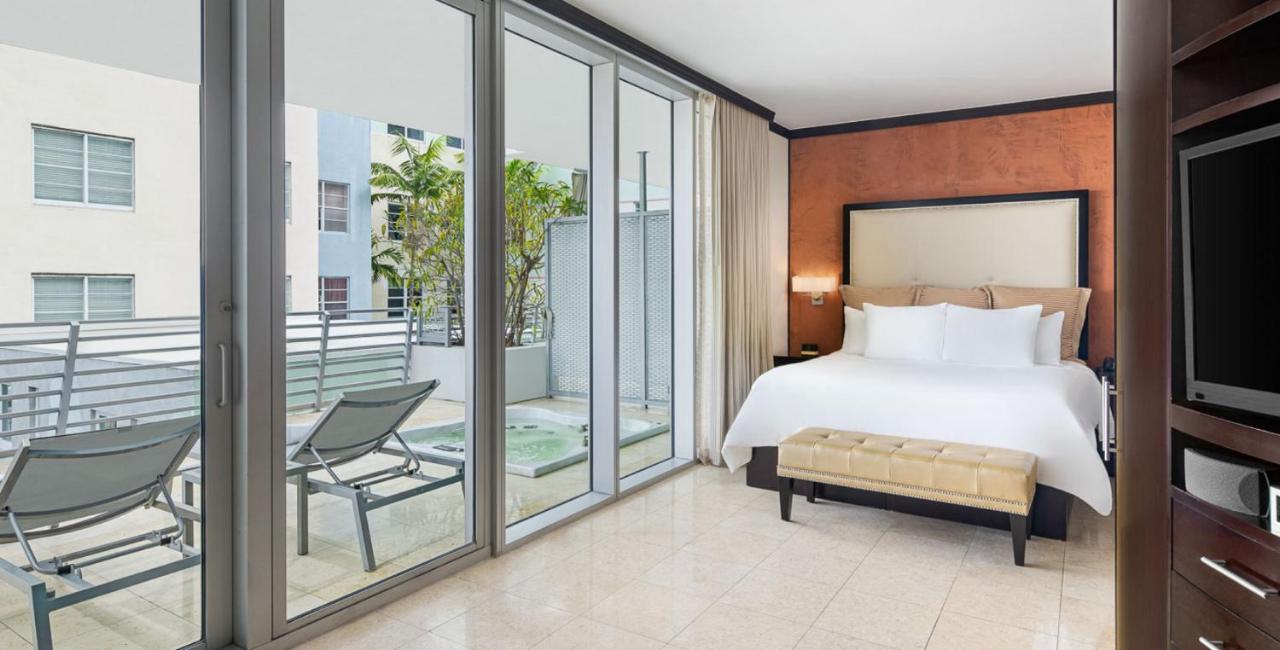 Collins Avenue Suite with Balcony Hotub at SBV Luxury Ocean Hotel Suites