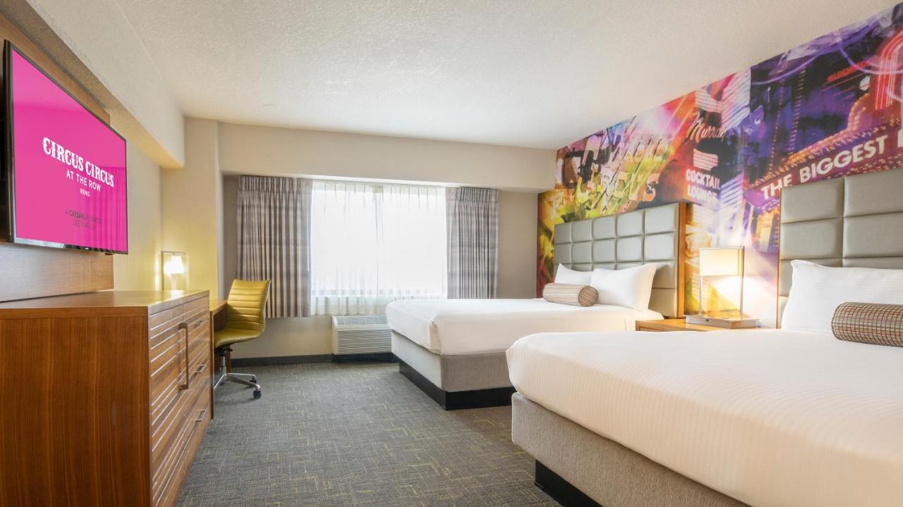 North Tower Luxury Room 2 Queen Non-Smoking at Circus Circus Reno – A Caesars Rewards Destination