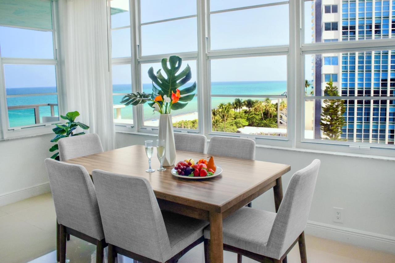 Corner Oceanview Master Suite 2 Bedroom 2 Bath Kitchen at Seacoast Suites on Miami Beach